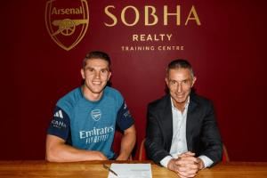 重磅转会！官方：阿森纳签下27岁约克雷斯 总价7350万欧&身披14号